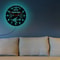 Airplane LED Neon Wall Clock Luminous Aviation Pilot Decor 2