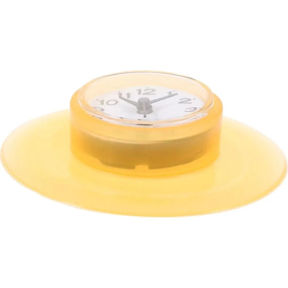 Waterproof Bathroom Clock With Suction Cup Anti Fog Shower Design 9