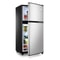 Compact Mini Fridge With Freezer Double Door Energy Efficient Small Refrigerator 2