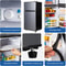 Compact Mini Fridge With Freezer Double Door Energy Efficient Small Refrigerator 4