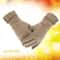 Womens Winter Gloves Touch Screen Thermal Fleece Lined Warm Full Finger Gloves 5
