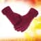 Womens Winter Gloves Touch Screen Thermal Fleece Lined Warm Full Finger Gloves 1