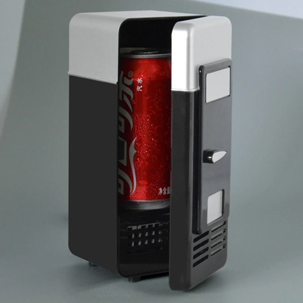 USB Mini Fridge Portable Drink Cooler And Warmer For Desk And Car 8