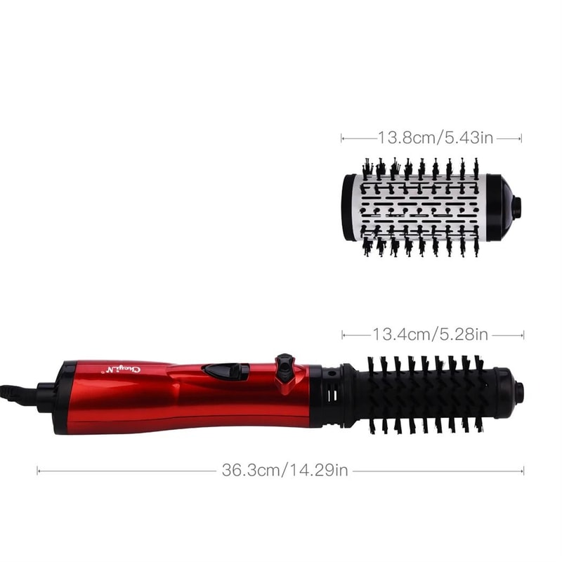 2 In 1 Hair Dryer Brush Auto Rotating Ionic Hot Air Spin Brush Volumizer 2