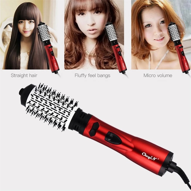 2 In 1 Hair Dryer Brush Auto Rotating Ionic Hot Air Spin Brush Volumizer 5