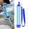 Portable Water Filter Straw Camping Survival Hiking Emergency Purifier 9