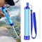 Portable Water Filter Straw Camping Survival Hiking Emergency Purifier 9