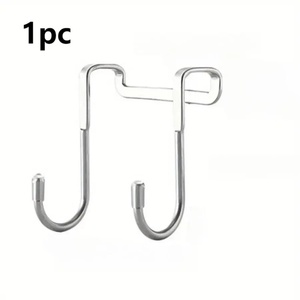 Seamless Adhesive Wall Hook No Drilling Metal Hook For Kitchen Bathroom Storage 0