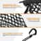Motorcycle Cargo Net Double Layer Elastic Bungee Luggage Net For Helmet Storage 4