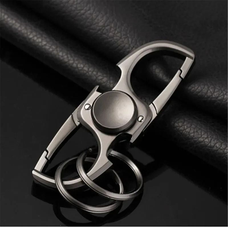 Fidget Spinner Keychain Bottle Opener Stress Relief Finger Spinner Toy 3