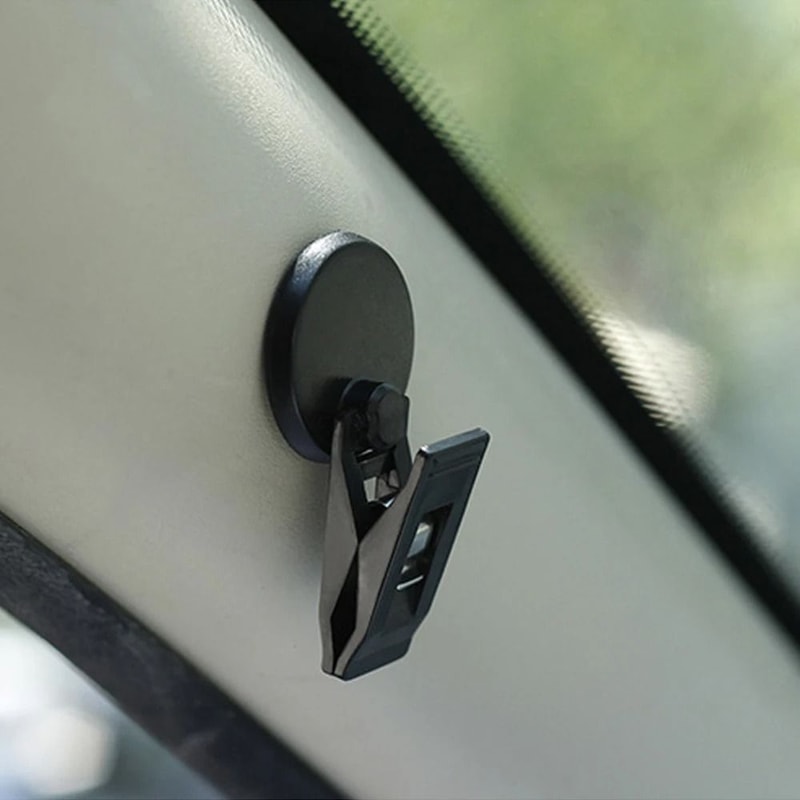 Car Window Suction Clip Holder Car Curtain Sunshade Clip Removable Interior Mount 5