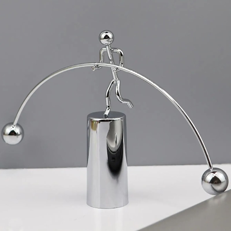 Balance Tumbler Desk Toy Fun Balancing Figurine Stress Relief Ornament 4