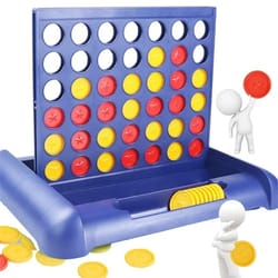 connect 4 game foldable strategy board game for family fun and kids learning