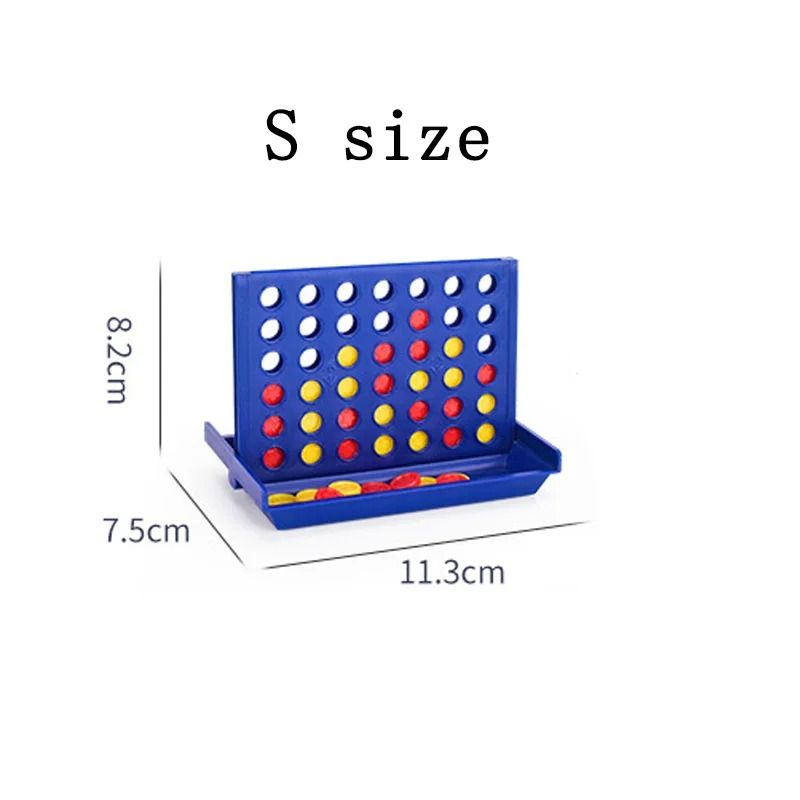 Connect 4 Game Foldable Strategy Board Game For Family Fun And Kids Learning 1