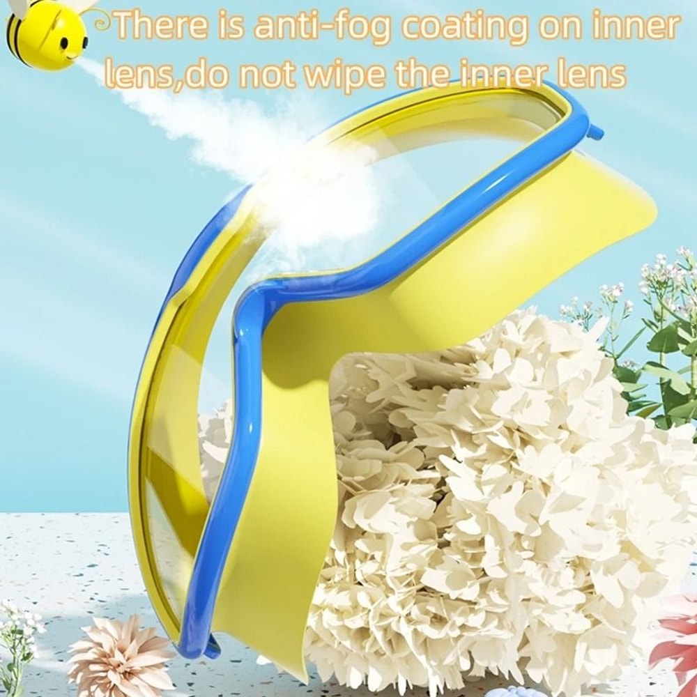 Kids Swimming Goggles Anti Fog Waterproof Wide View Swim Goggles For Children 12