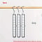 Space Saving Hangers Foldable Clothes Hanger Multi Layer Closet Organizer Set 2