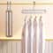 Space Saving Hangers Foldable Clothes Hanger Multi Layer Closet Organizer Set 5