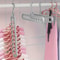 Space Saving Hangers Foldable Clothes Hanger Multi Layer Closet Organizer Set 6