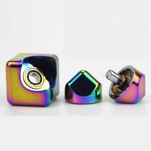 Fidget Spinner Cube Anti Anxiety Fidget Toy Spinning Cube Stress Relief Toy