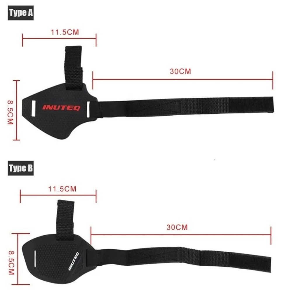 Motorcycle Shoe Protector Gear Shift Pad Anti Slip Boot Cover Adjustable Protector 7