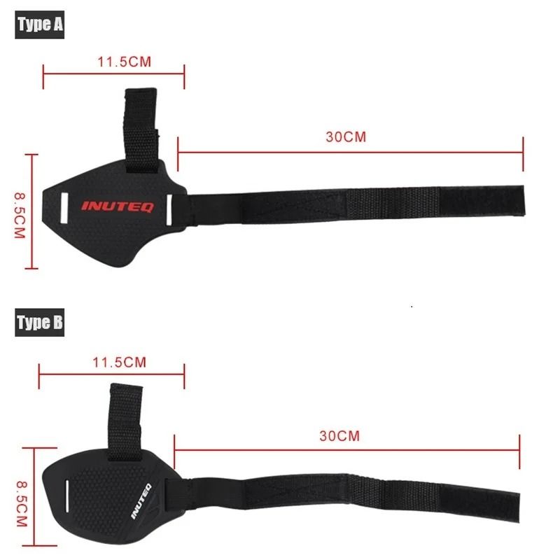 Motorcycle Shoe Protector Gear Shift Pad Anti Slip Boot Cover Adjustable Protector 7