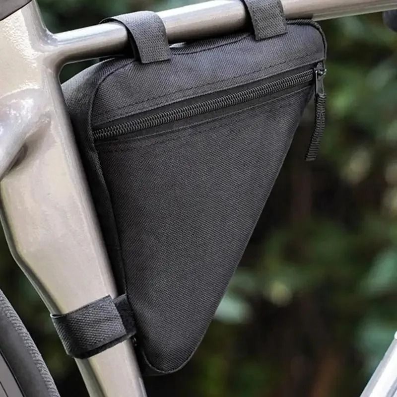 Waterproof Bicycle Triangle Bag Front Frame Cycling Storage Pouch 4