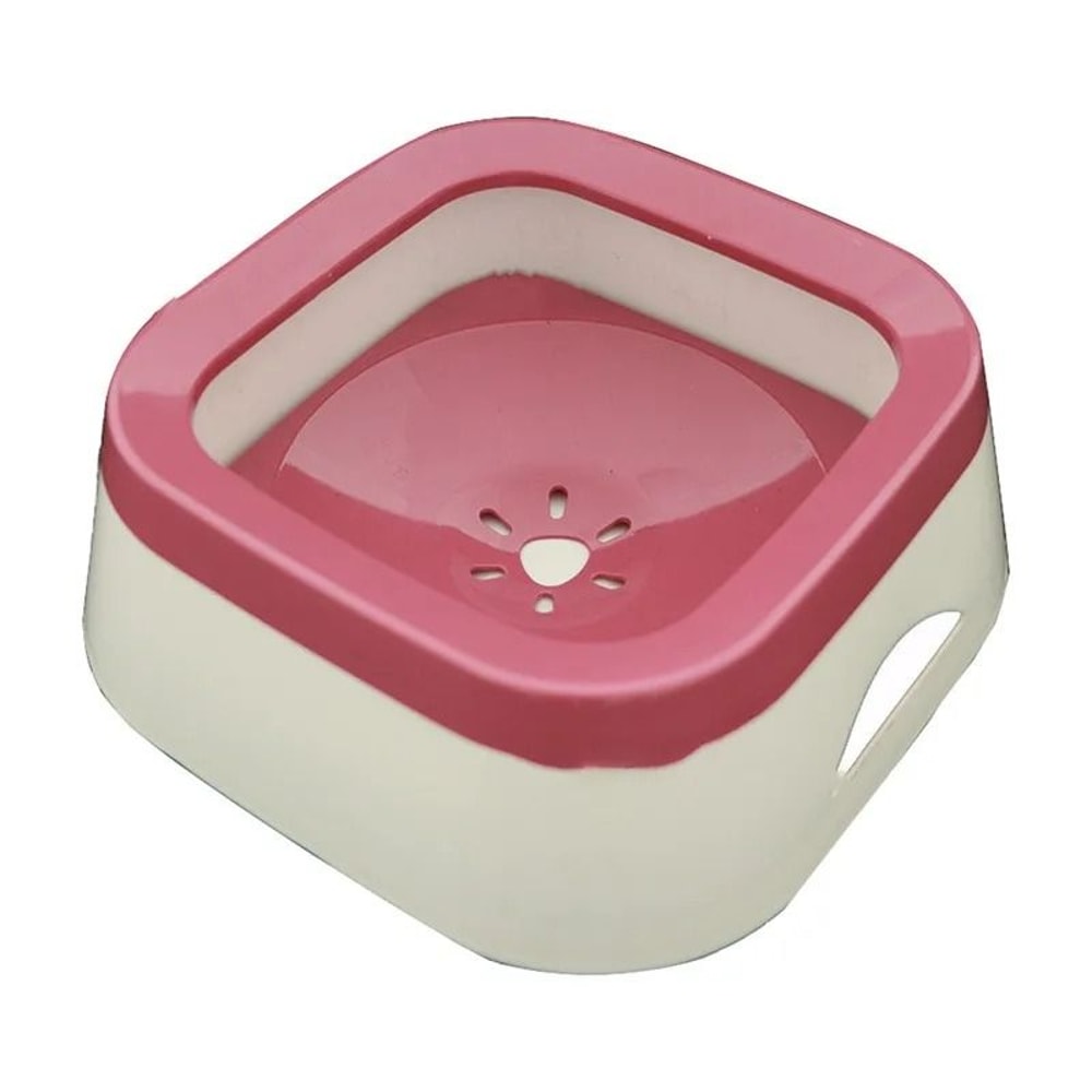 Anti Splash Dog Water Bowl Large Capacity No Spill Pet Waterer 3