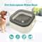 Anti Splash Dog Water Bowl Large Capacity No Spill Pet Waterer 8