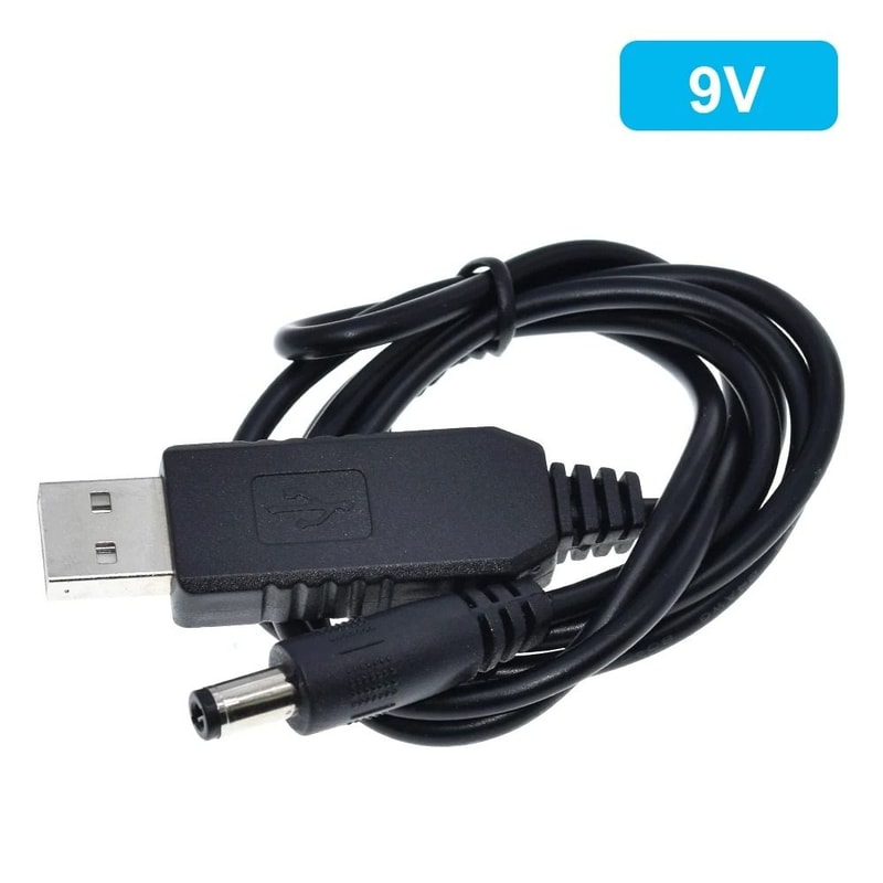USB Step Up Converter Cable 5V To 9V 12V Power Boost Adapter 2