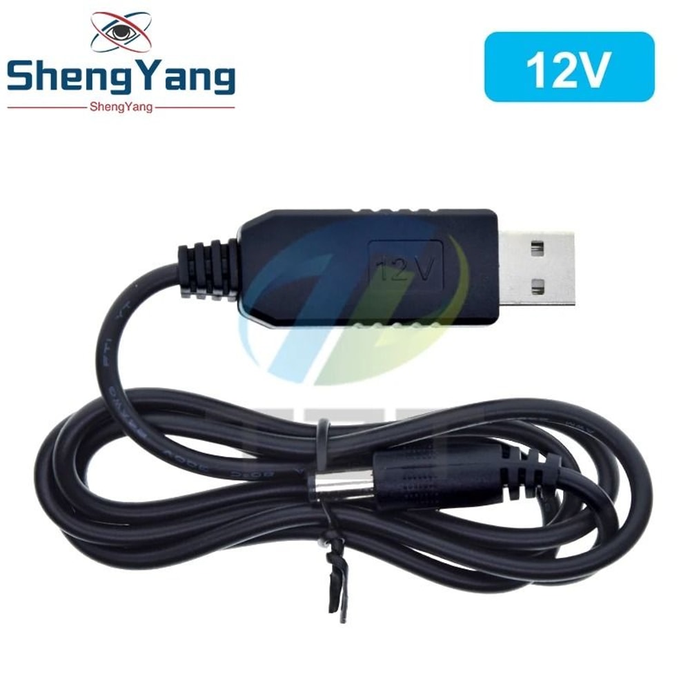 USB Step Up Converter Cable 5V To 9V 12V Power Boost Adapter 8