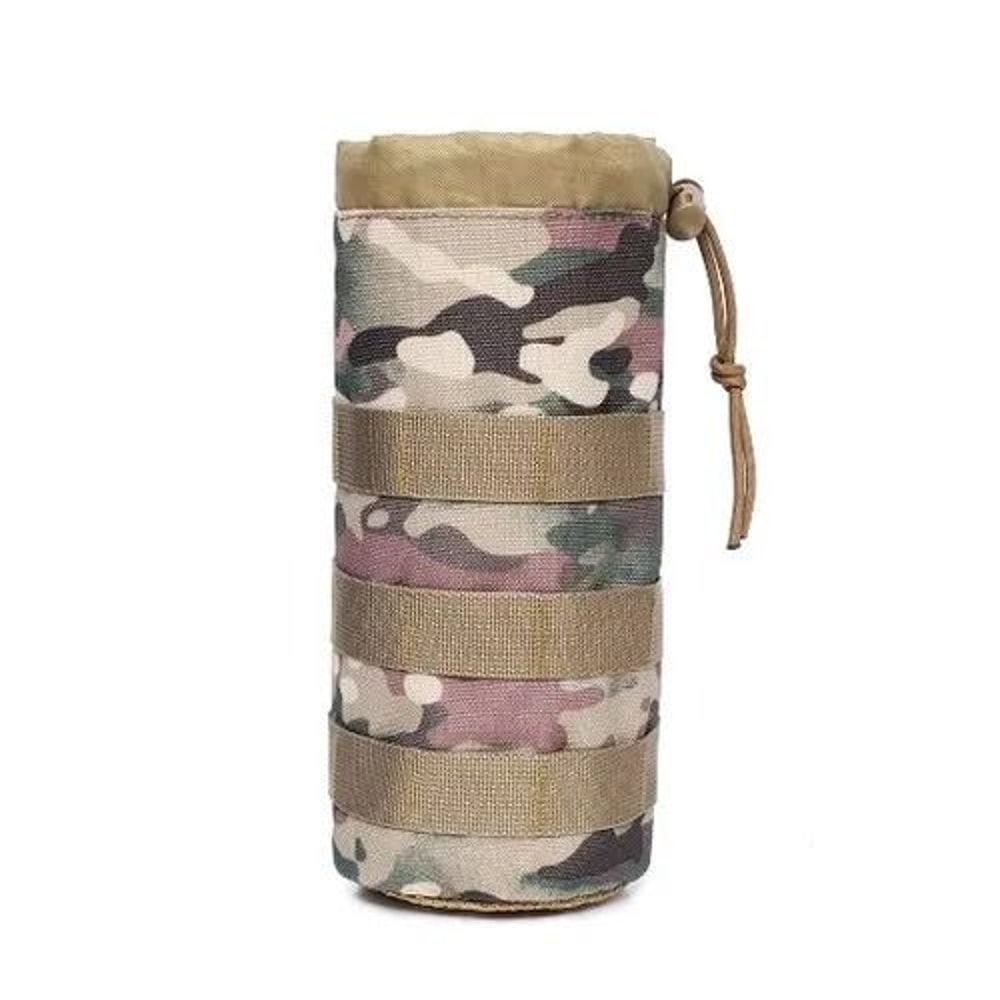Tactical Water Bottle Pouch MOLLE Outdoor Hiking Camping Bottle Holder 5