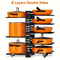 Pot Rack Organizer 8 Tier Pan Organizer Rack Space Saving Kitchen Holder 0