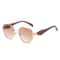 Polygon Sunglasses Retro Metal Frame UV400 Designer Unisex Shades 6