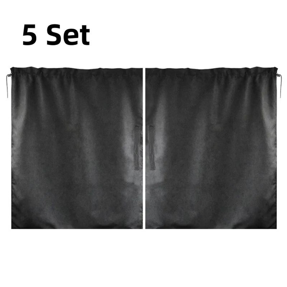 Car Privacy Curtains Universal Blackout Rear Seat Divider Sun Shade 4