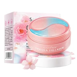 collagen eye mask sakura eye patches for dark circles and puffiness