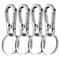 Carabiner Keychain Clip Metal Key Holder Ring Set 4 Pcs 2