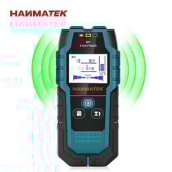 hanmatek smart wall scanner stud finder with live wire detection and depth sensor
