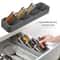 Expandable Kitchen Drawer Organizer Cutlery Tray With Knife And Utensil Storage 0