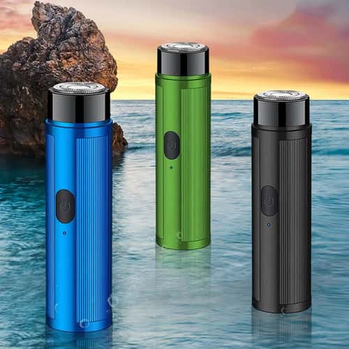 Mini Rechargeable Electric Shaver Portable Razor for Men and Women