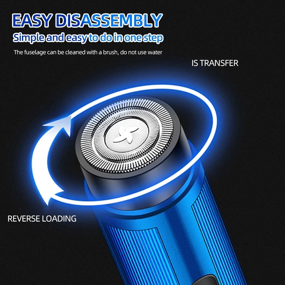 Mini Rechargeable Electric Shaver Portable Razor For Men And Women 6