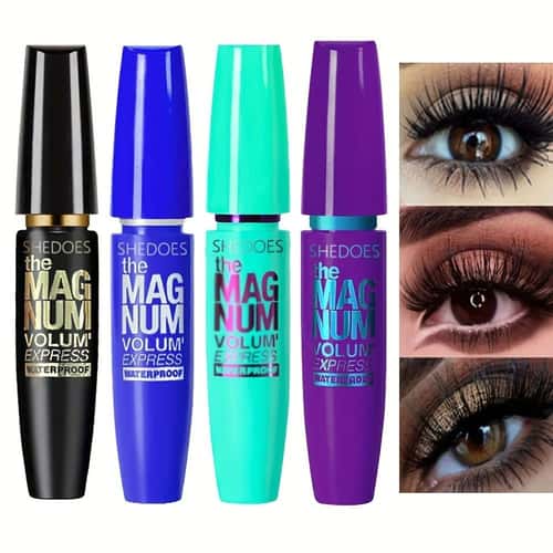 4D Waterproof Fiber Mascara for Volume Length and Curl