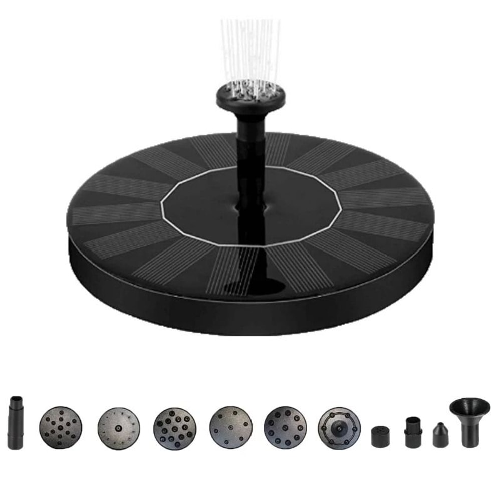 Solar Fountain Pump For Garden Pond Pool Floating Water Feature 3