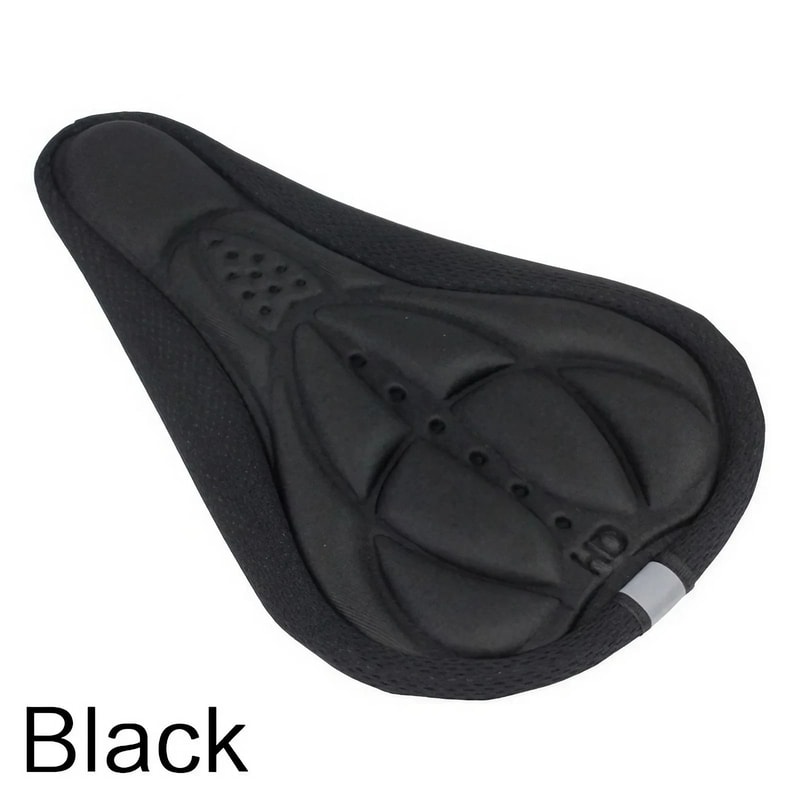 3D Gel Padded Bicycle Seat Cover Wide Cushion For Comfortable Riding 1