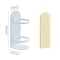 Wall Mounted Toothbrush Holder Organizer With Razor Storage Shelf No Drill 3