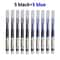 10 Piece Fine Tip Gel Pen Set Smooth Writing Needle Point Pens 6
