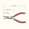 Professional Round Nose Pliers For Jewelry Making Precision Wire Loop Tool 2