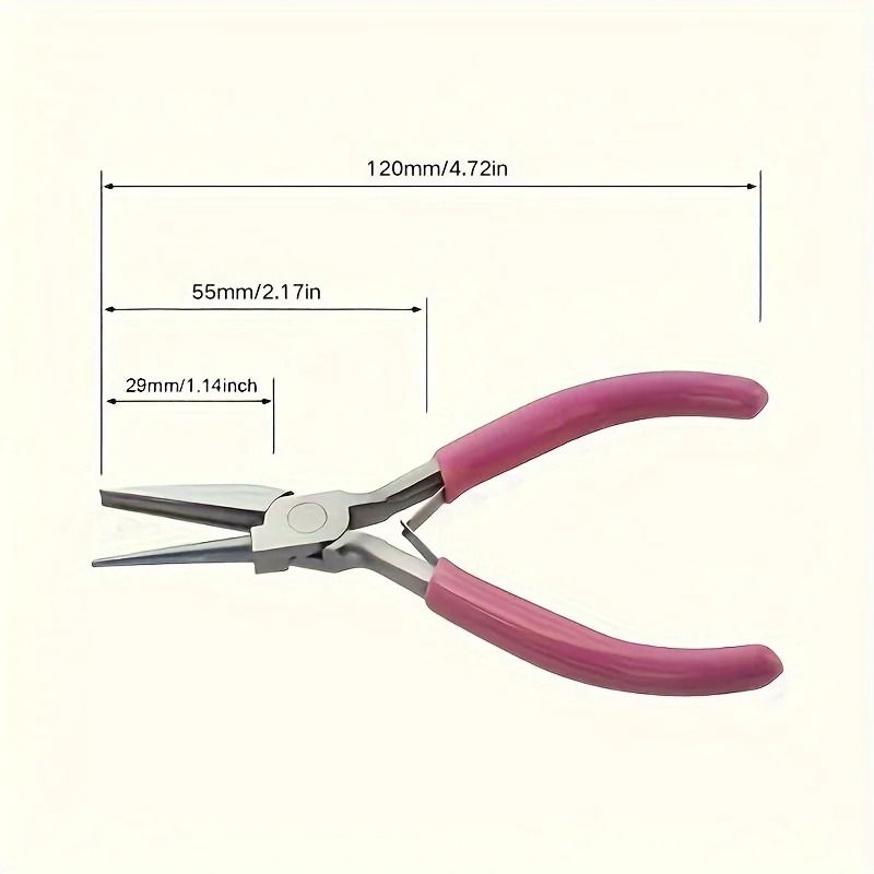 Professional Round Nose Pliers For Jewelry Making Precision Wire Loop Tool 2