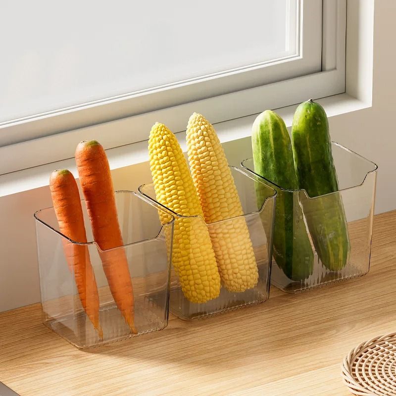 Fridge Door Storage Box Refrigerator Organizer Bin For Eggs Vegetables And Fruits 4