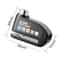 Motorcycle Disc Brake Lock With Alarm Waterproof Anti Theft Security Lock 4