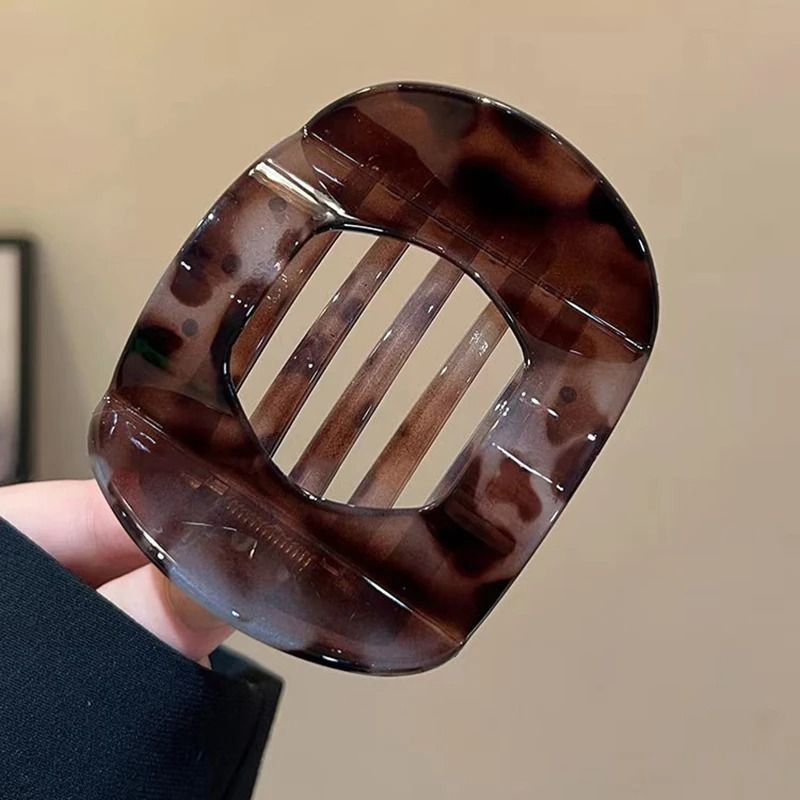 Korean Hair Claw Clip Acetic Acid Leopard Large Fashion Hair Clip 4